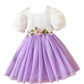 Floral Embroidered Party Dress