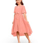 Peach Blossom Party Frock