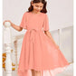 Peach Blossom Party Frock