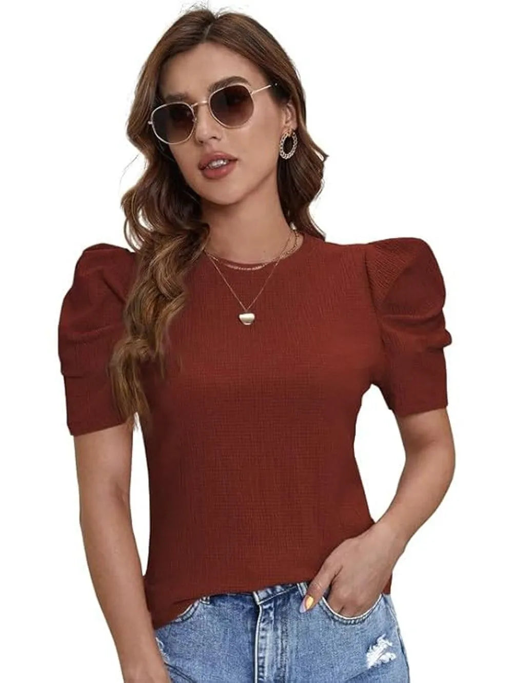 Grils Premium and Collage funtion for Green Puff t-shirt and top