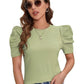 Grils Premium and Collage funtion for Green Puff t-shirt and top
