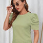 Grils Premium and Collage funtion for Green Puff t-shirt and top