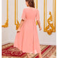 Peach Blossom Party Frock