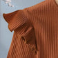 Girls Brown Frock – Trendy Brown Dress for Girls | Stylish Brown Frock for Girls - Image 7