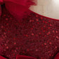 Girls' One-Shoulder Party Dress