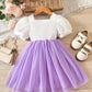 Floral Embroidered Party Dress