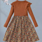 Girls Brown Frock – Trendy Brown Dress for Girls | Stylish Brown Frock for Girls - Image 3